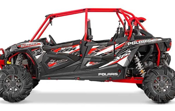 Polaris 2016 RZR XP 4 1000 EPS – High Lifter Edition Titanium Matte Metallic